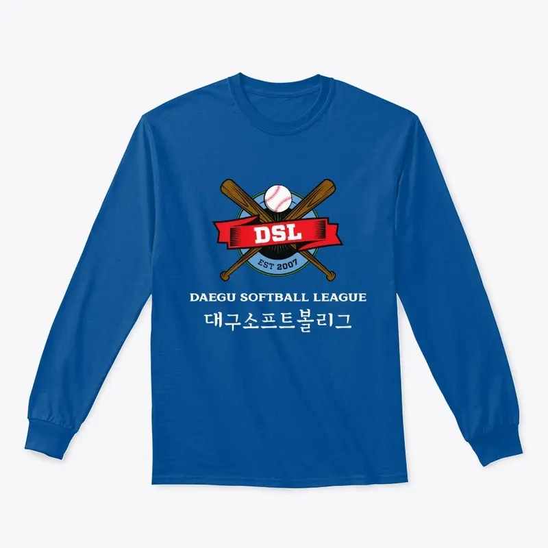 Daegu Softball League with Korean Text