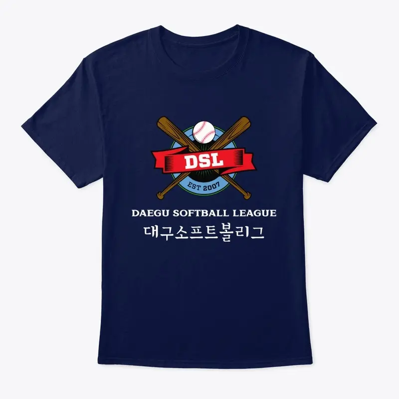 Daegu Softball League with Korean Text